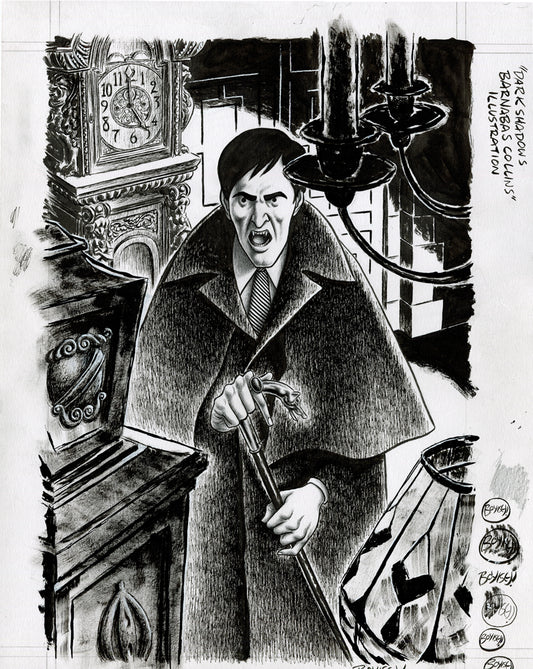 Curse of Dark Shadows - Barnabas Collins Pinup