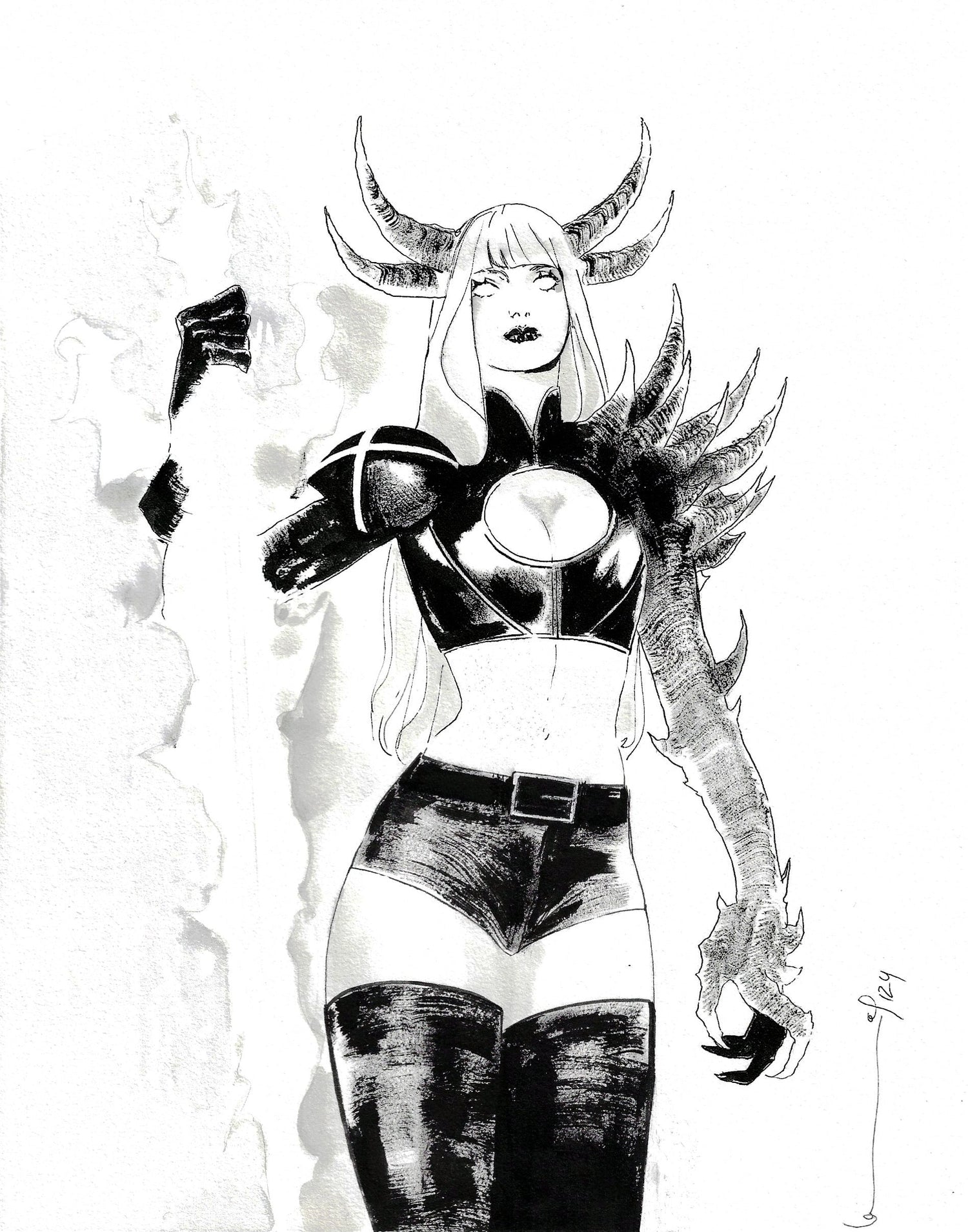ORIGINAL ART - HELENA MASELLIS
