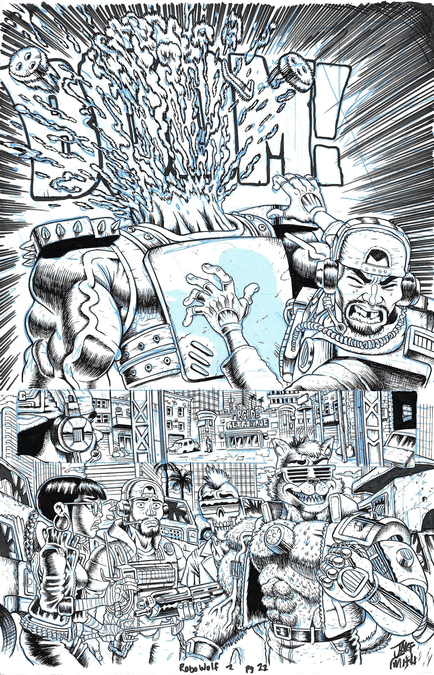 ROBOWOLF #01 - #02  - JAKE SMITH