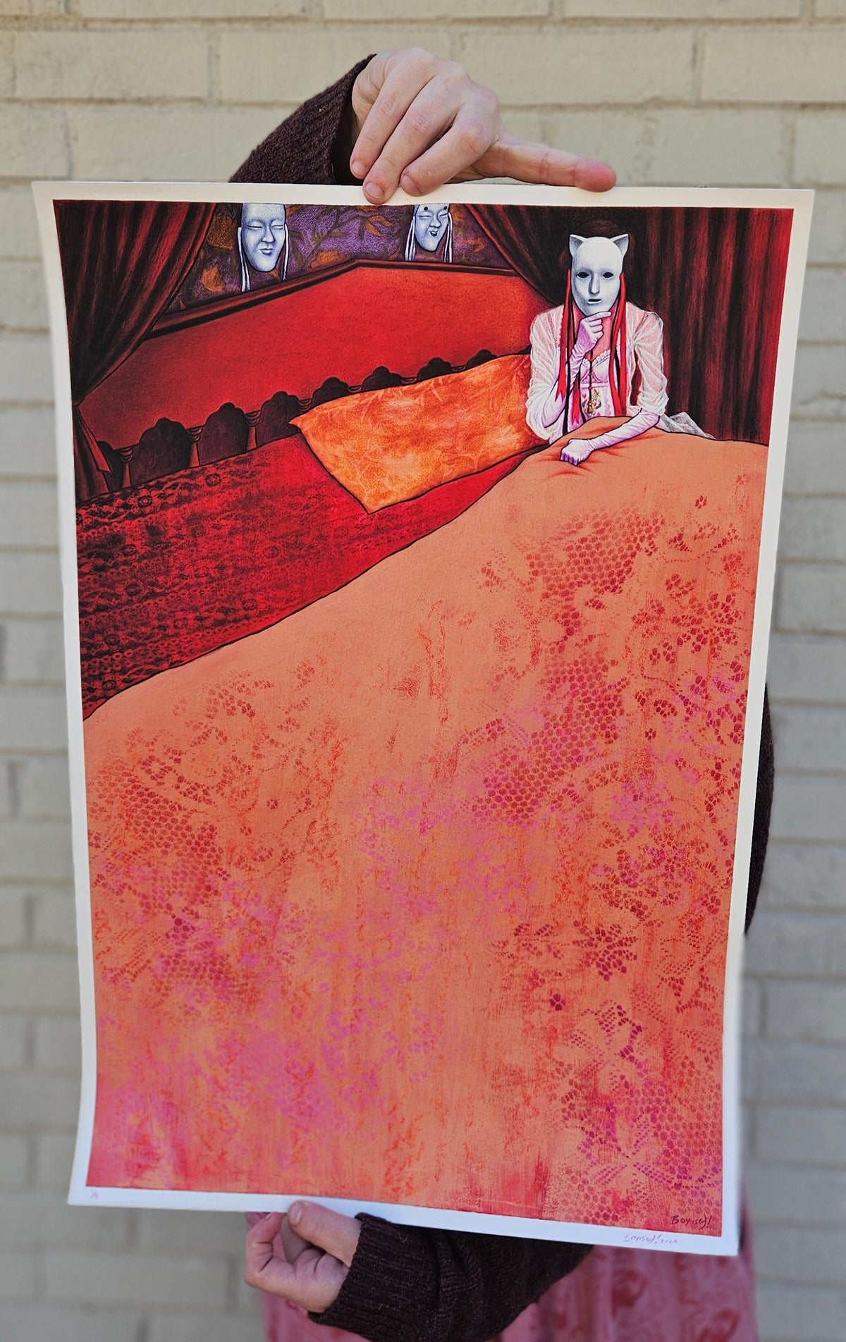 Noah Bailey - "One Eyed Jacks" Twin Peaks Fine Art Giclee Print