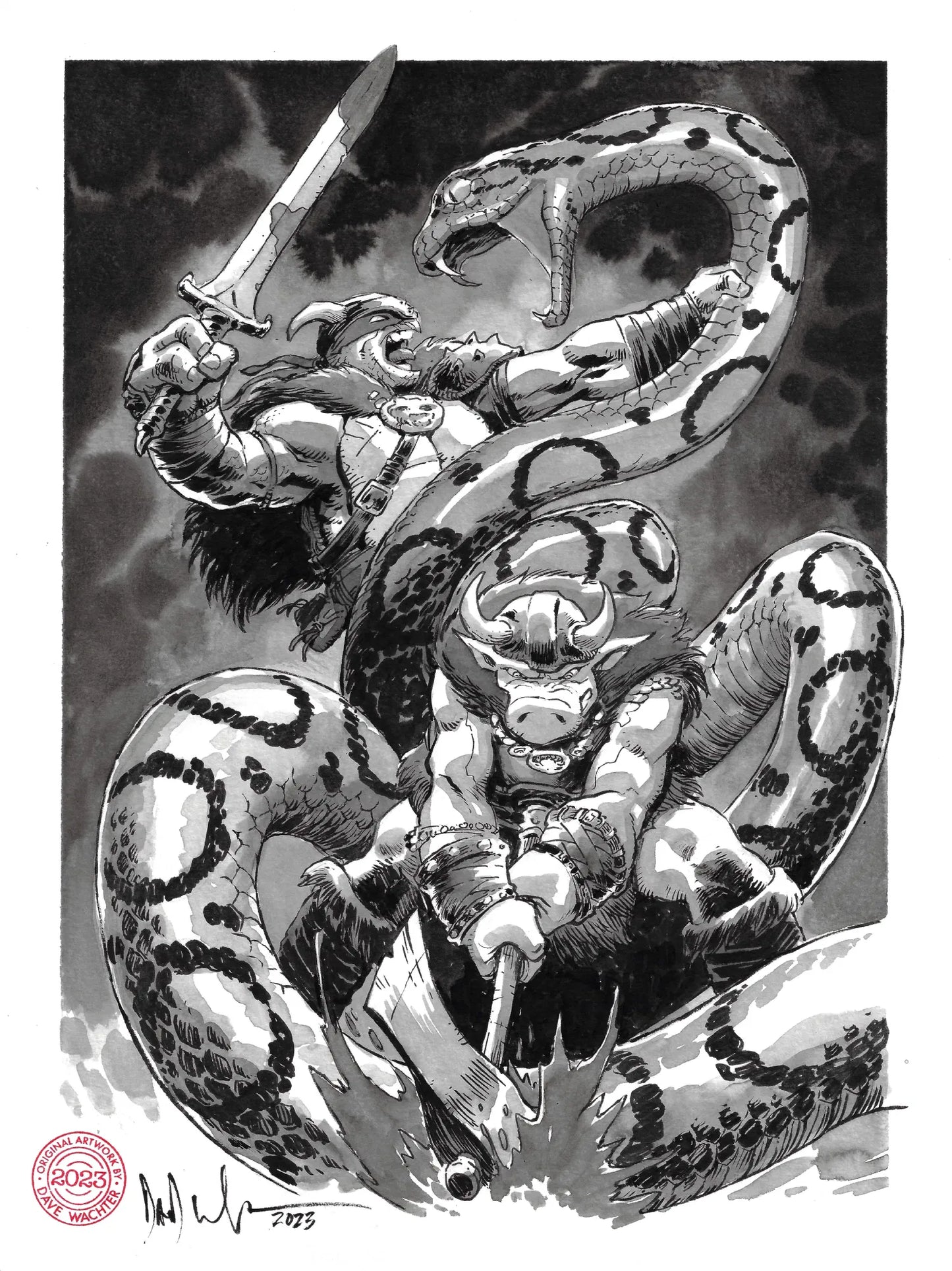 Dave Wachter Commission (C2E2, GalaxyCon Richmond + Mail Order)