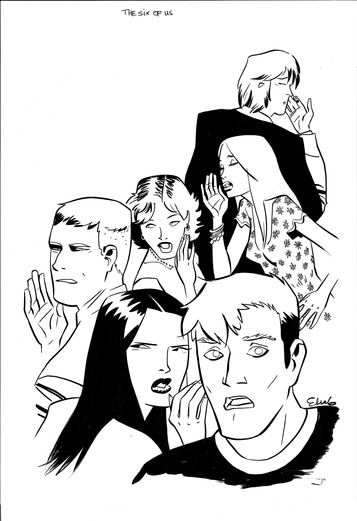 Six of Us #1  -Variant Cover
