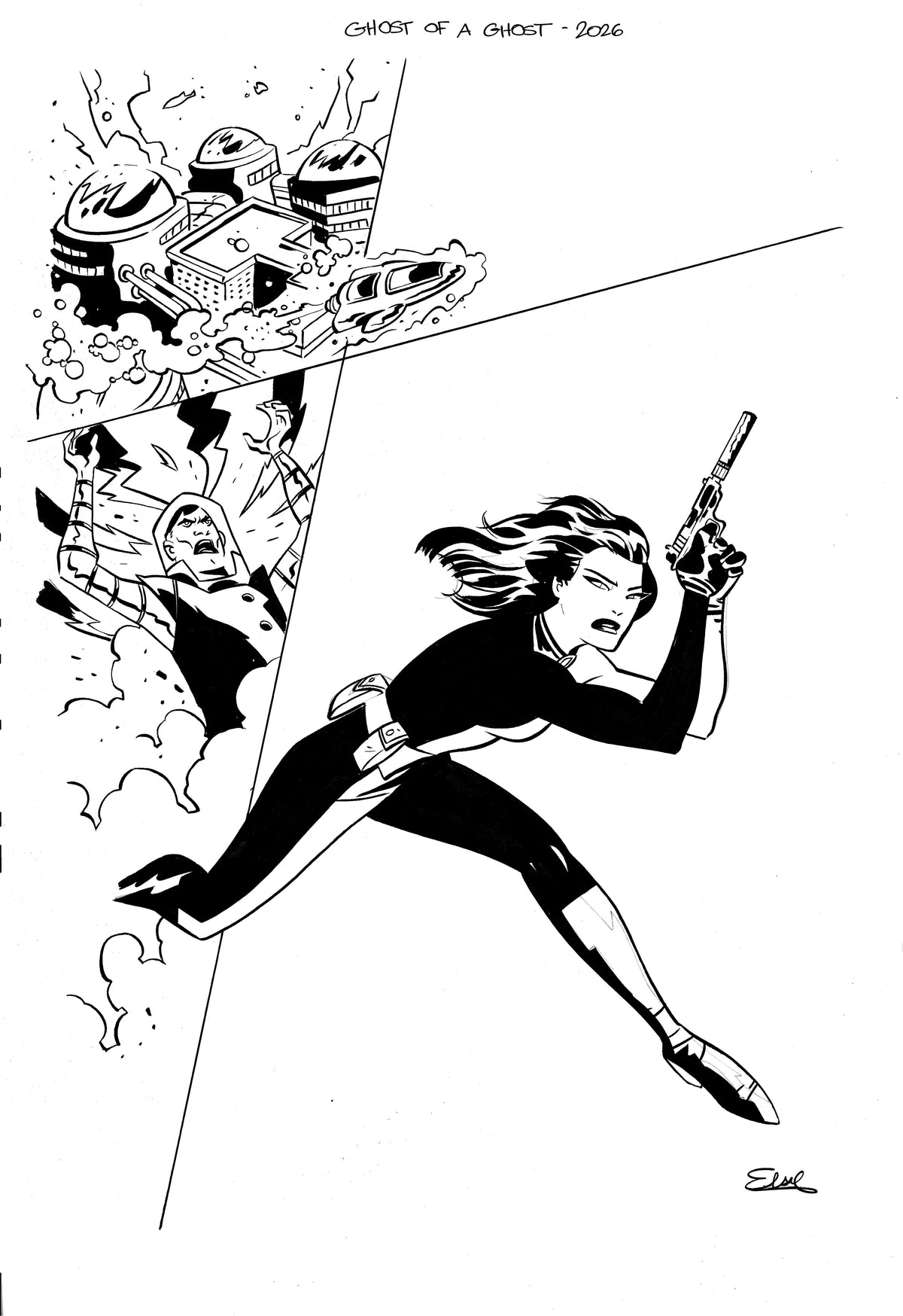 Ghost of a Ghost #3  -Variant Cover