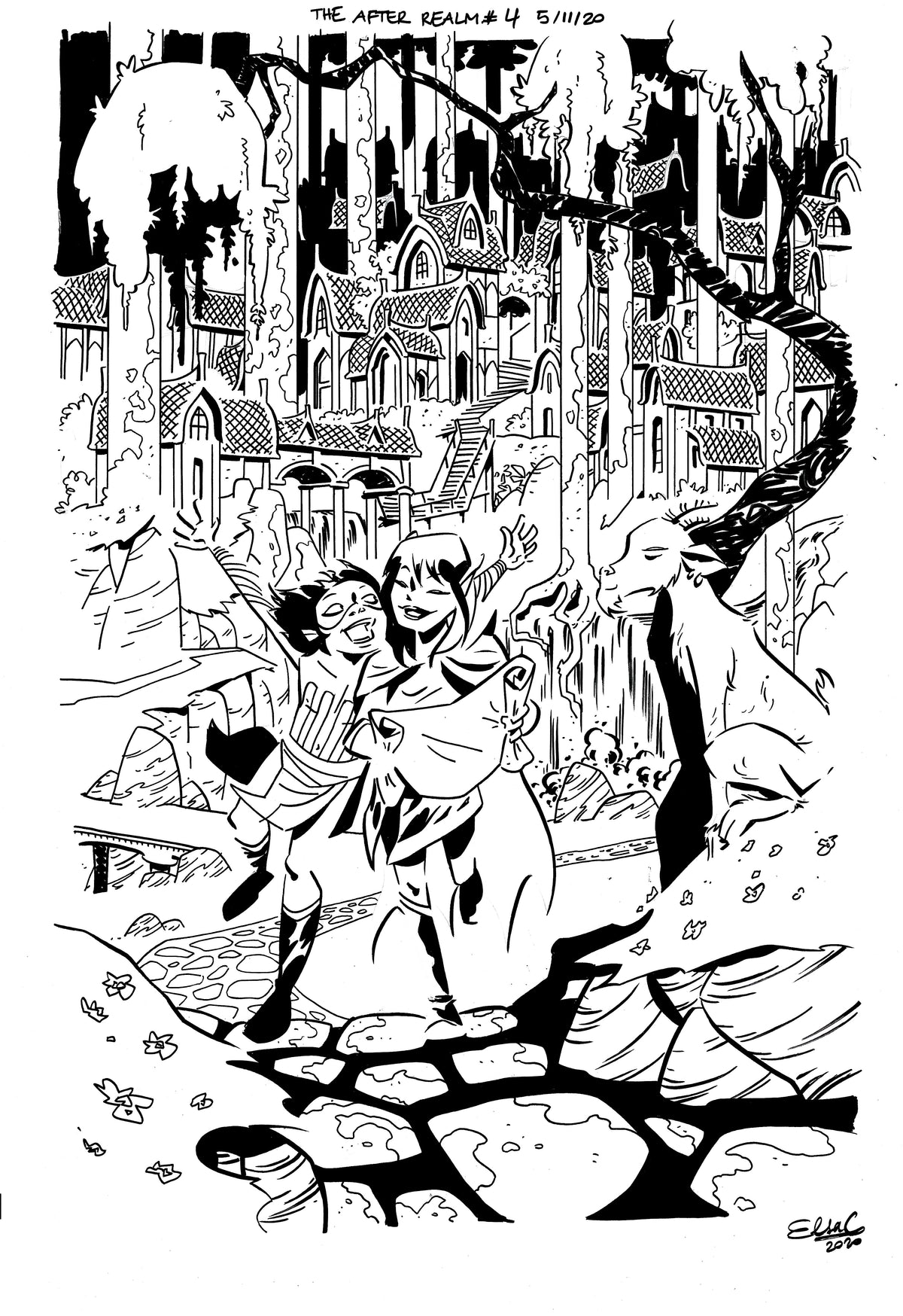 The After Realm Quarterly #4 -Variant Cover