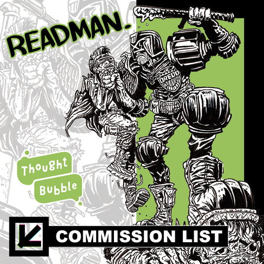 Anna Readman Commissions (Thought Bubble + Mail Order)