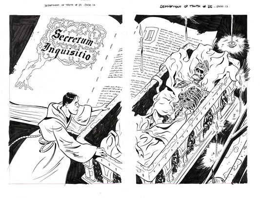 The Department of Truth #25 - Pages 16 & 17