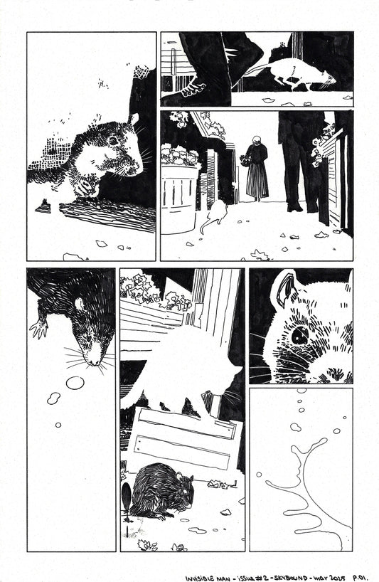 Invisible Man - #2 Page 1