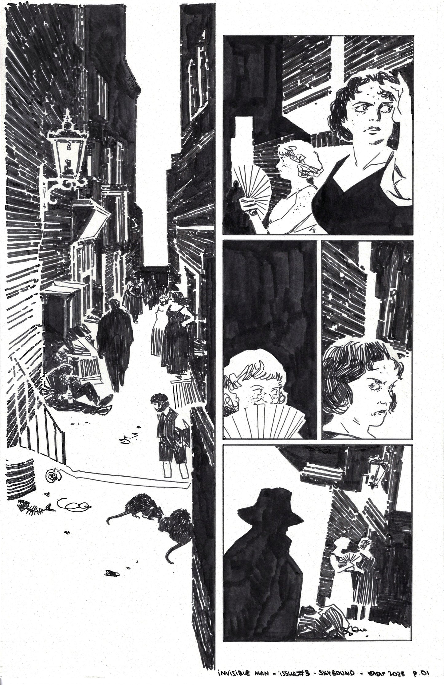 Invisible Man - #3 Page 1