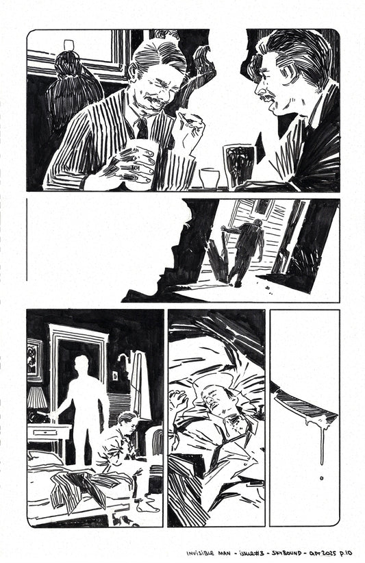 Invisible Man - #3 Page 10 Comic Art
