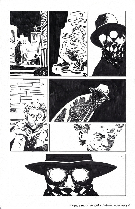 Invisible Man - #3 Page 15 Comic Art