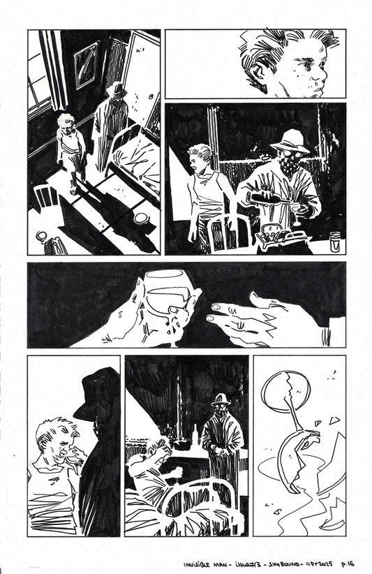 Invisible Man - #3 Page 16 Comic Art