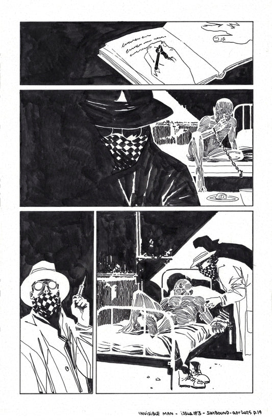Invisible Man - #3 Page 19 Comic Art