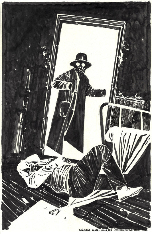 Invisible Man - #3 Page 24 Comic Art