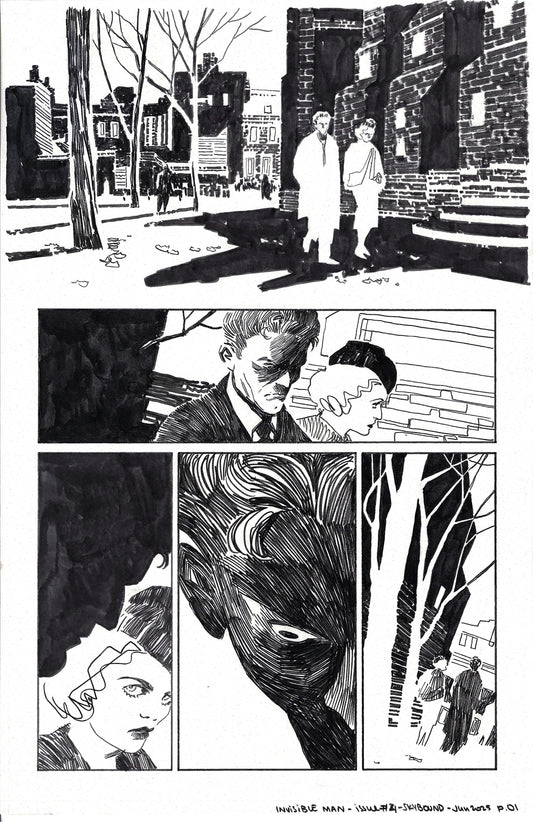 Invisible Man - #4 Page 1