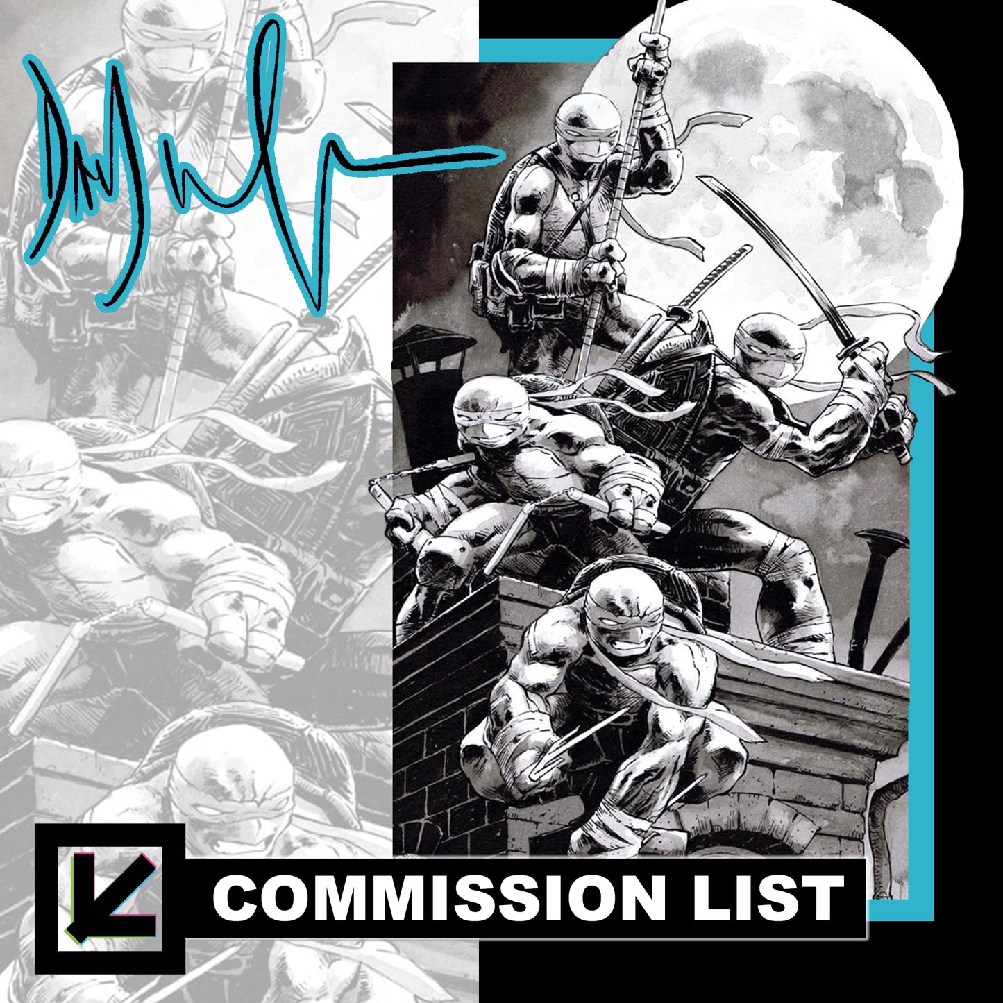 Dave Wachter Commission (Heroes Con, Granite State + Mail Order)