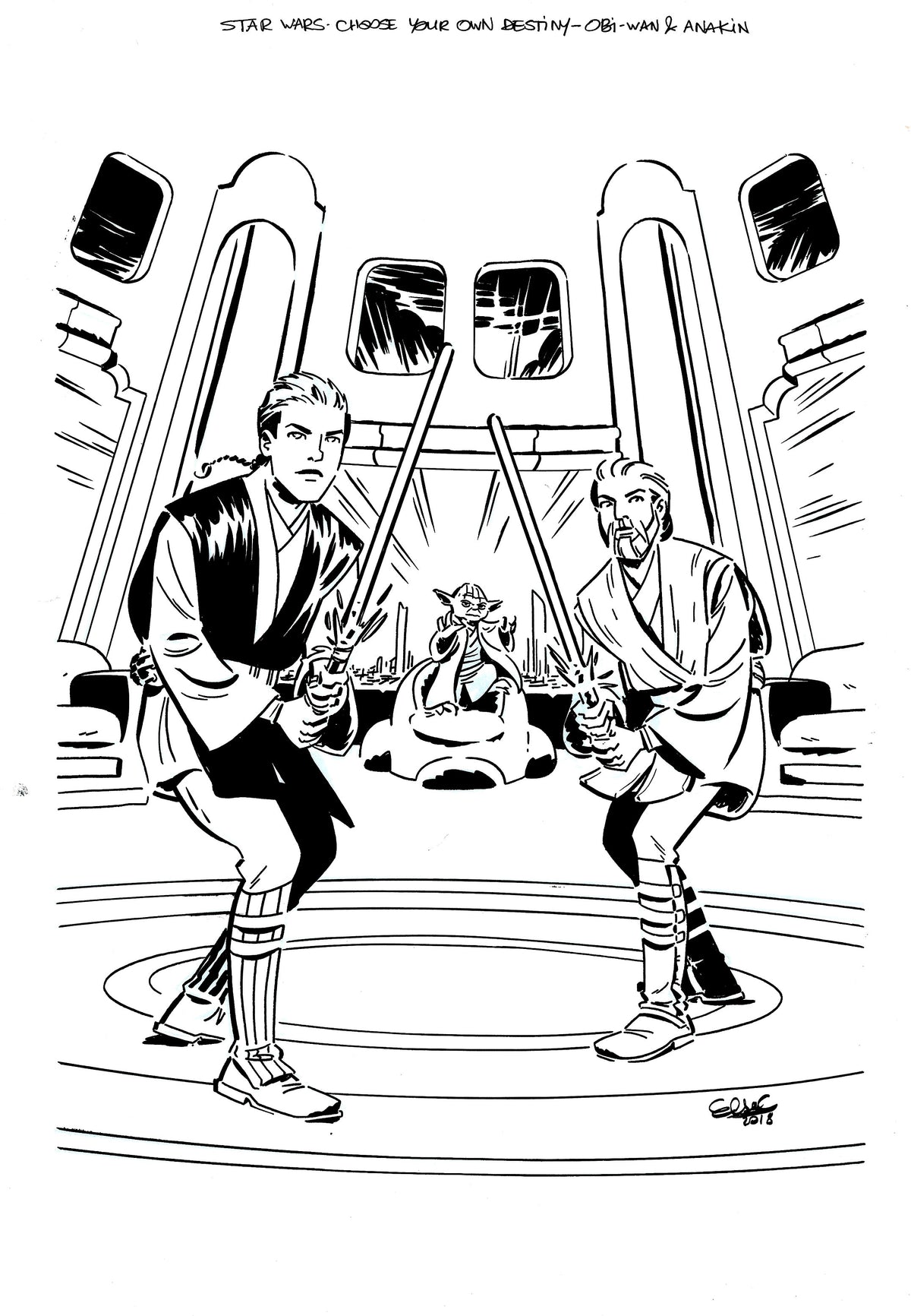 Star Wars: An Obi-Wan & Anakin Adventure: A Choose Your Destiny Chapter Book -Main Cover