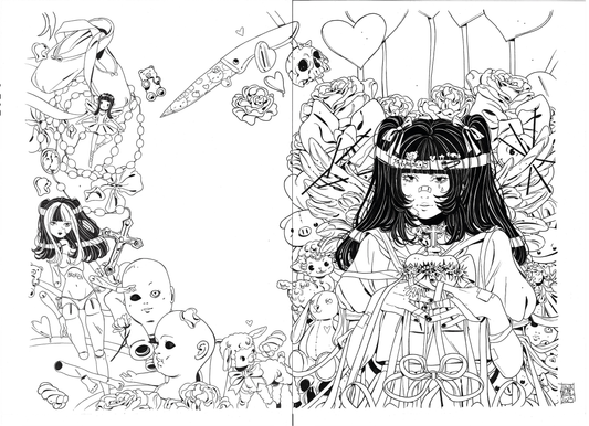 Doll Parts TPB Wraparound Cover (2 pieces)