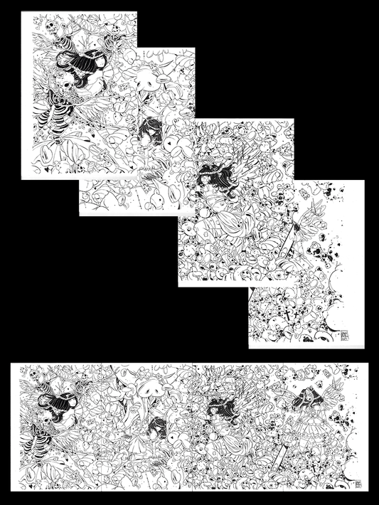 Doll Parts - #1-4 Connecting Cover C (4 pieces)