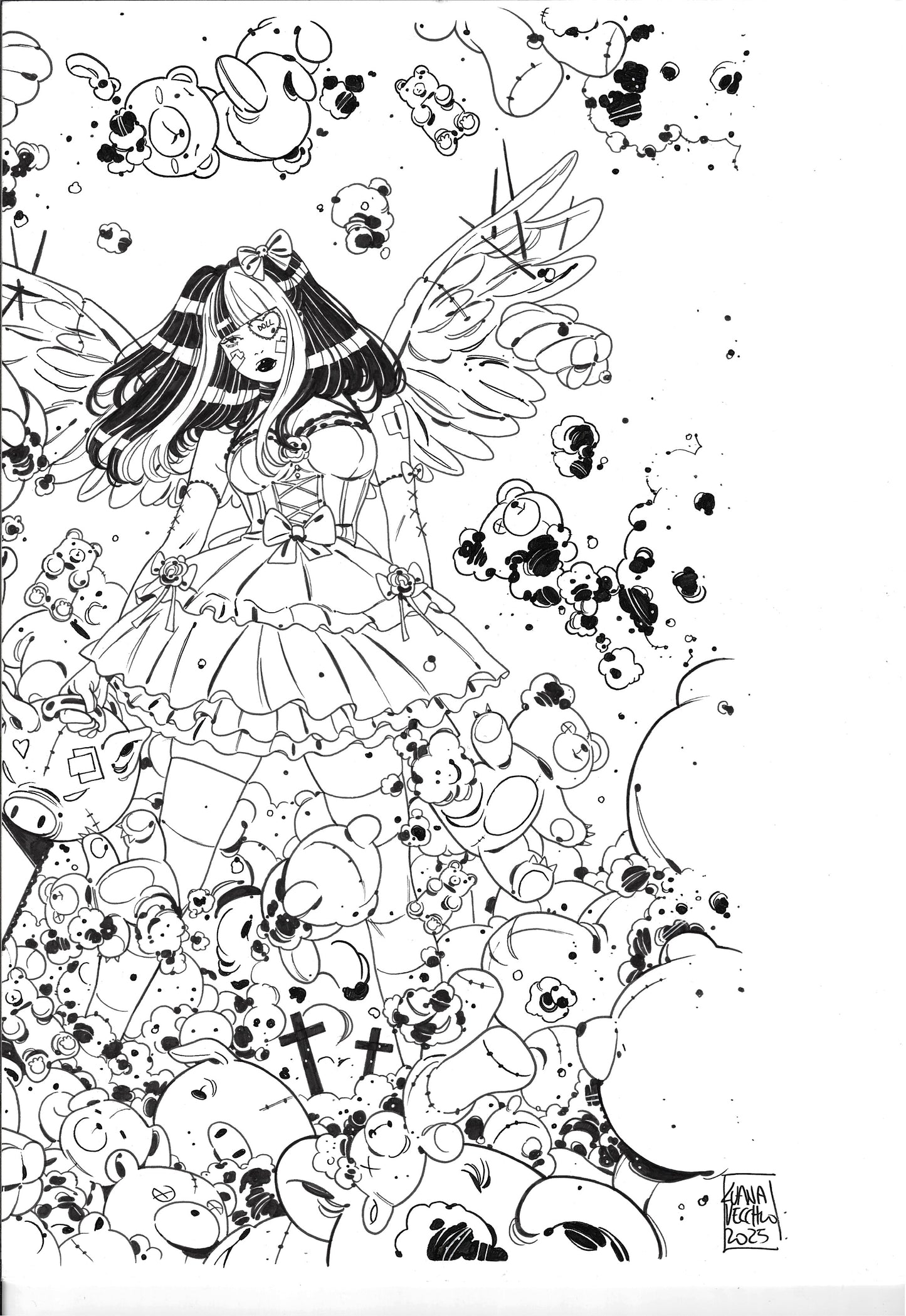 Doll Parts - #1-4 Connecting Cover C (4 pieces)