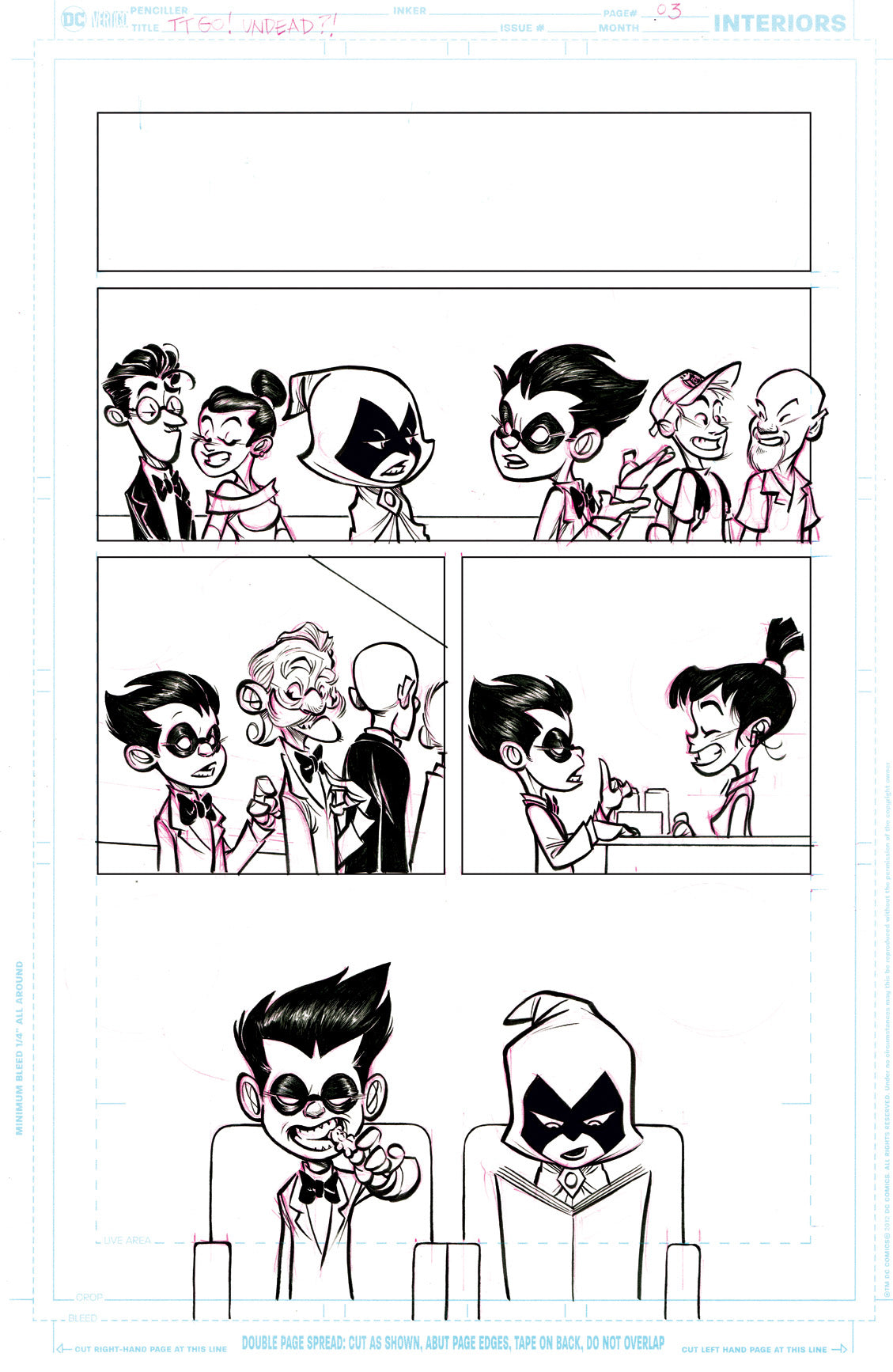 Teen Titans Go! Undead?! (5 Page Pack)