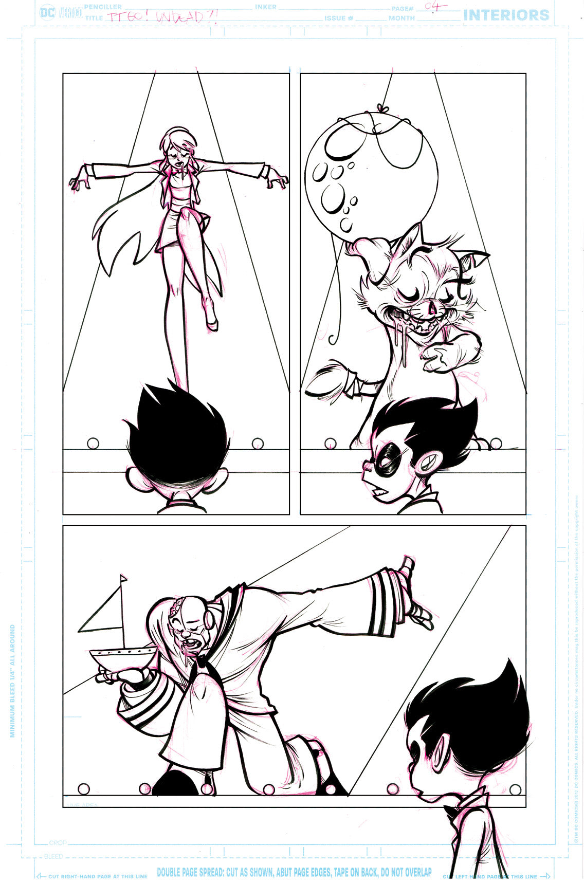 Teen Titans Go! Undead?! (5 Page Pack)