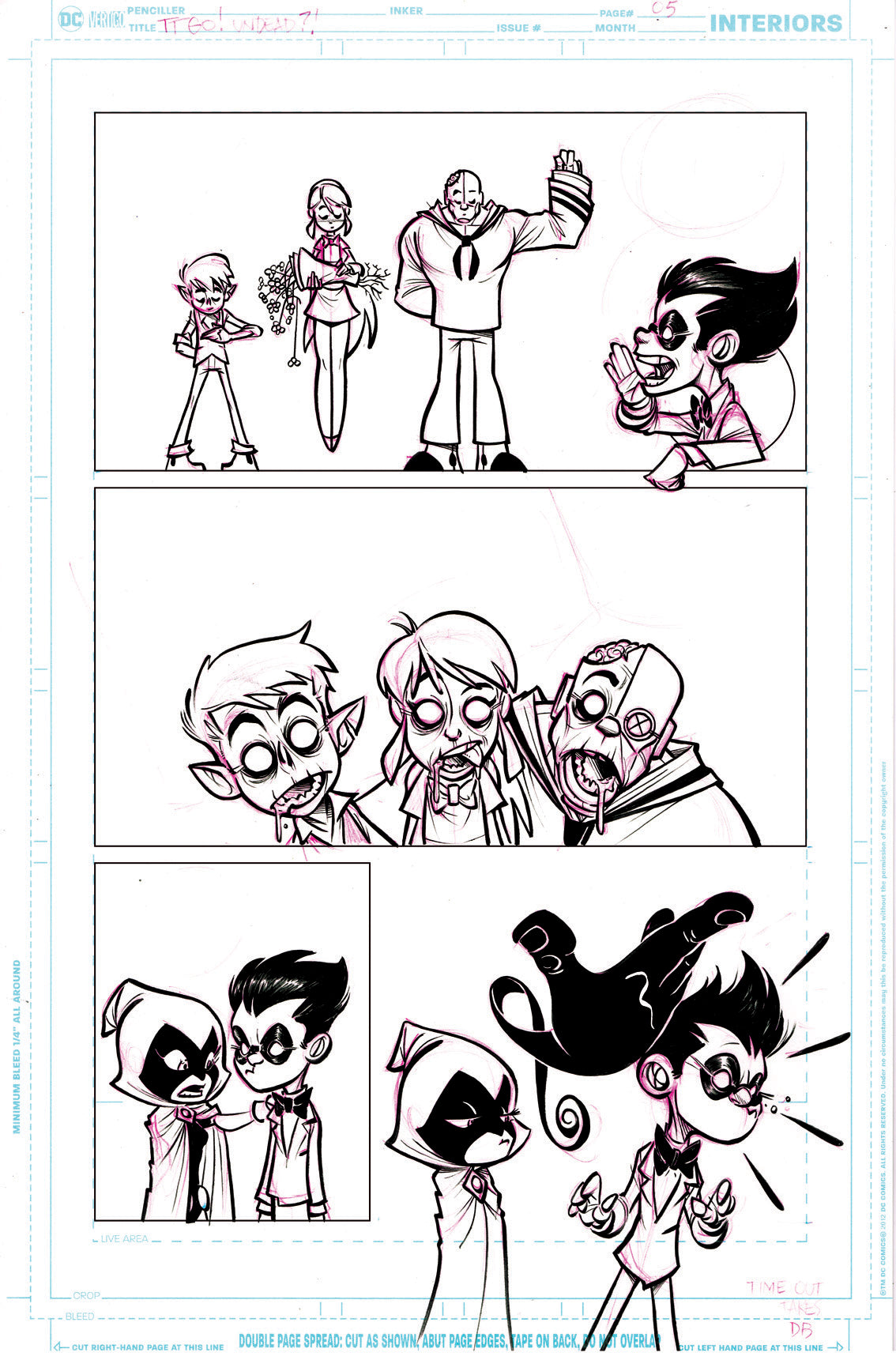 Teen Titans Go! Undead?! (5 Page Pack)