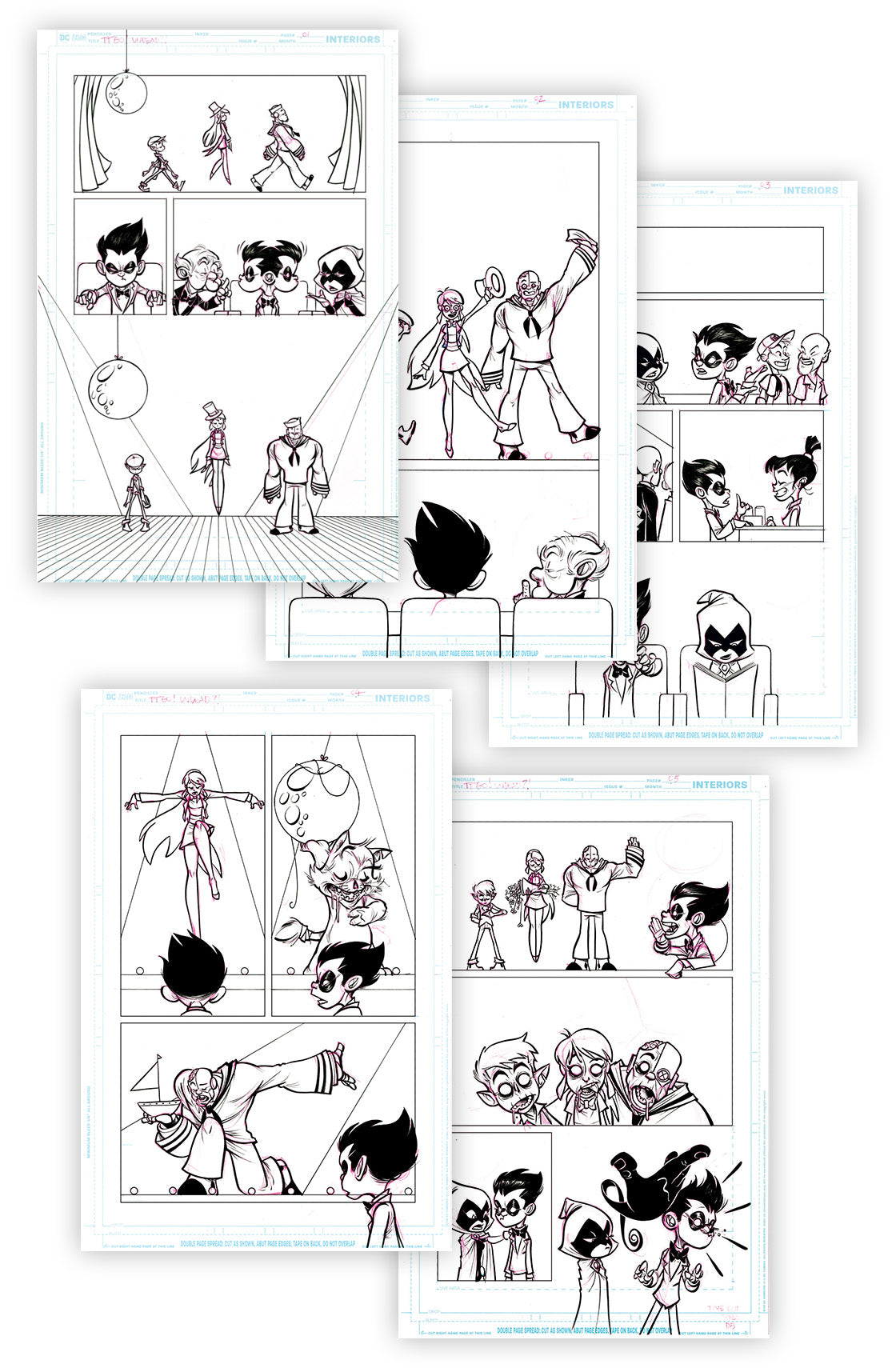 Teen Titans Go! Undead?! (5 Page Pack)