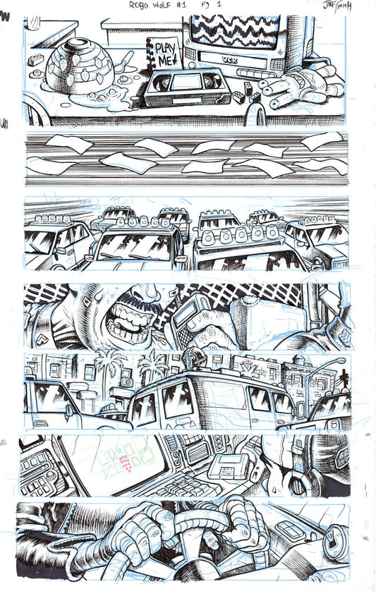 RoboWolf - #1 Page 01