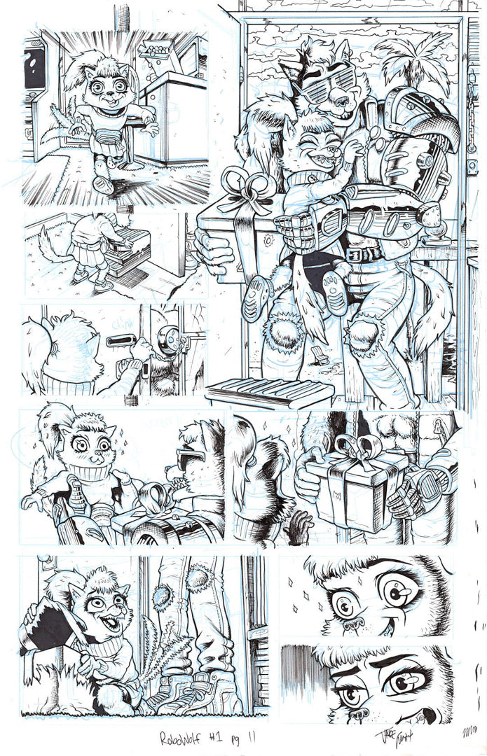 RoboWolf - #1 Page 11
