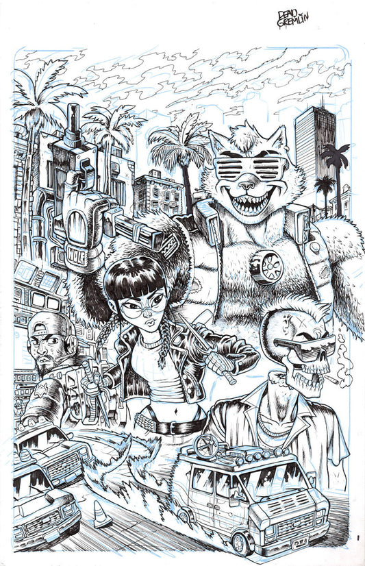 RoboWolf - #1 Cover