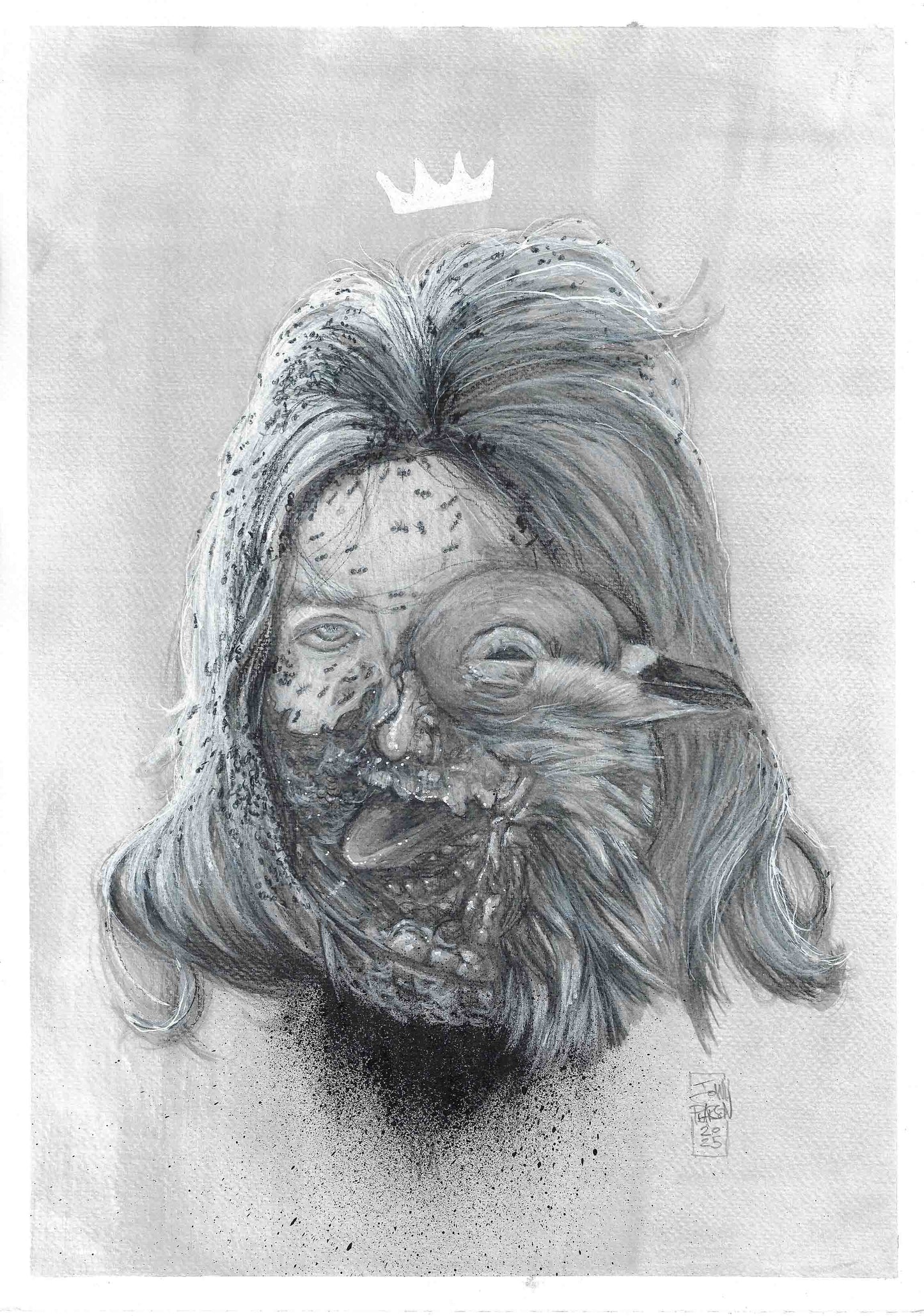 Flabby Dagger: The Horror Issue - Hereditary Pinup