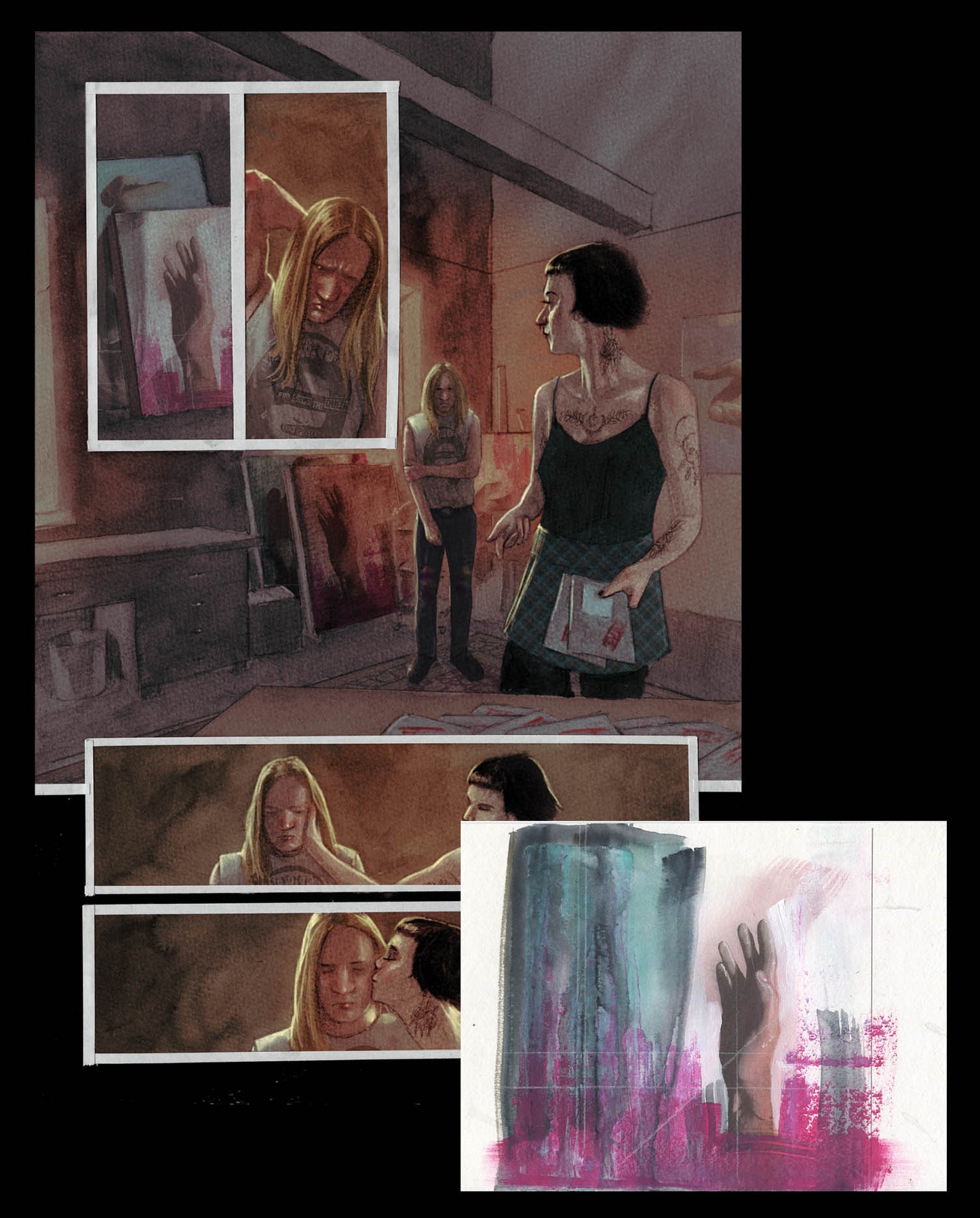 The Patron #1 - In-world Art 6, Page 10, 11, 12