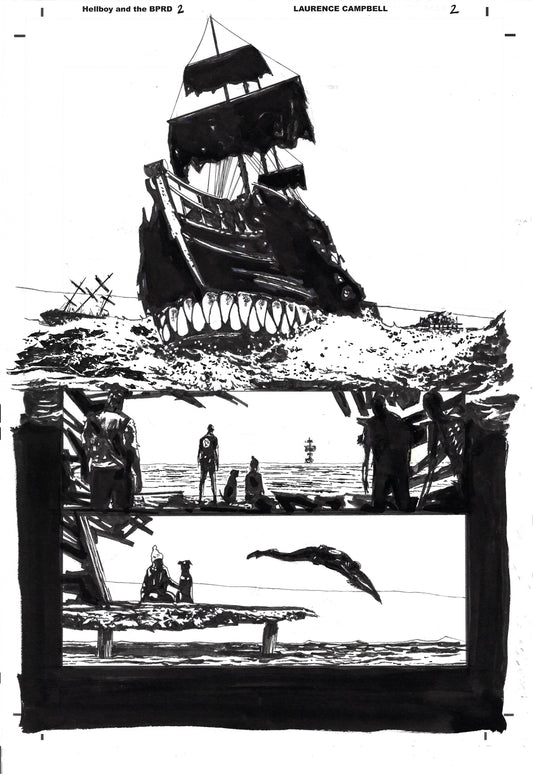 Hellboy & The B.P.R.D.: The Ghost Ships Of Labrador - #2 Page 2