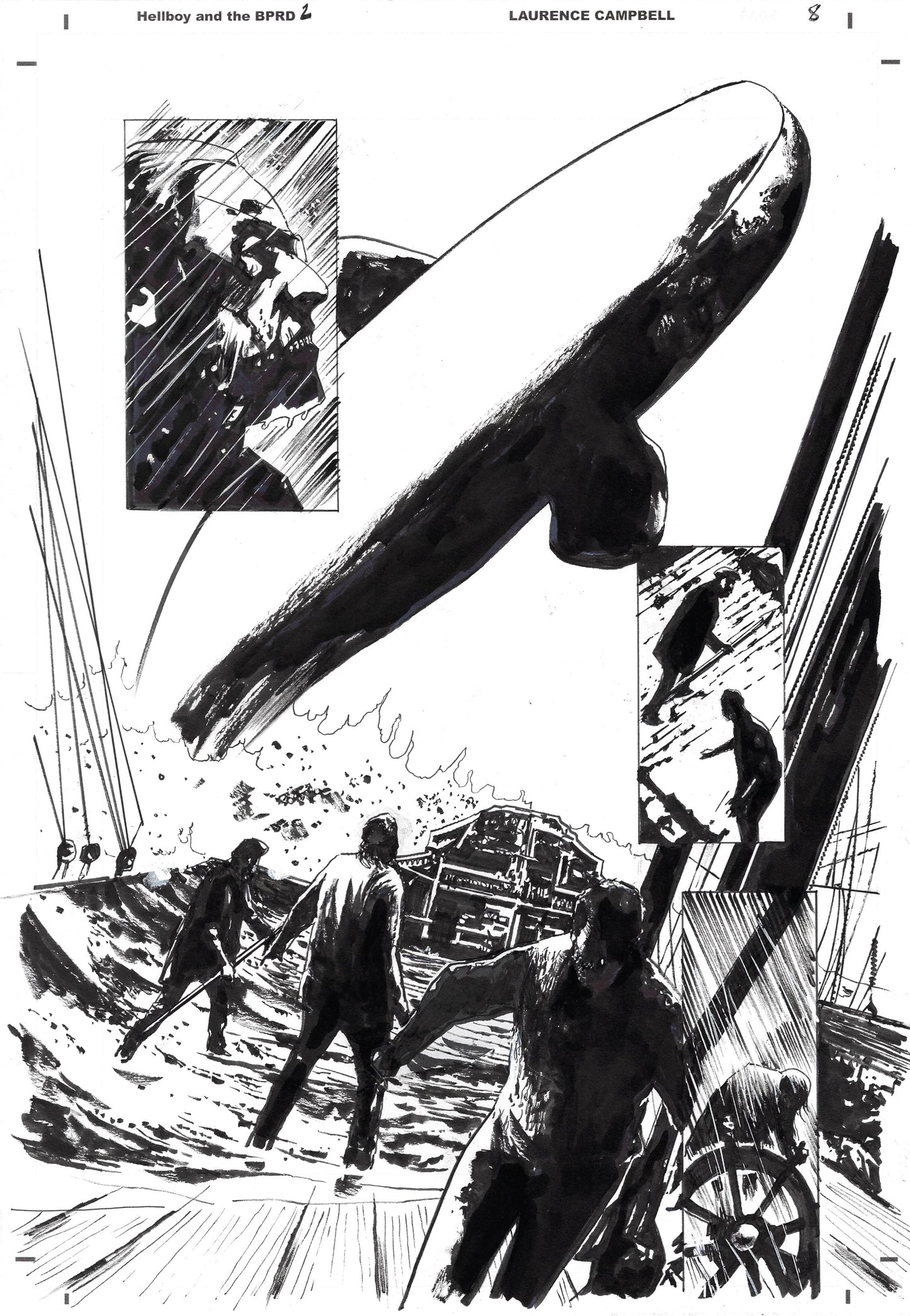 Hellboy & The B.P.R.D.: The Ghost Ships Of Labrador - #2 Page 8