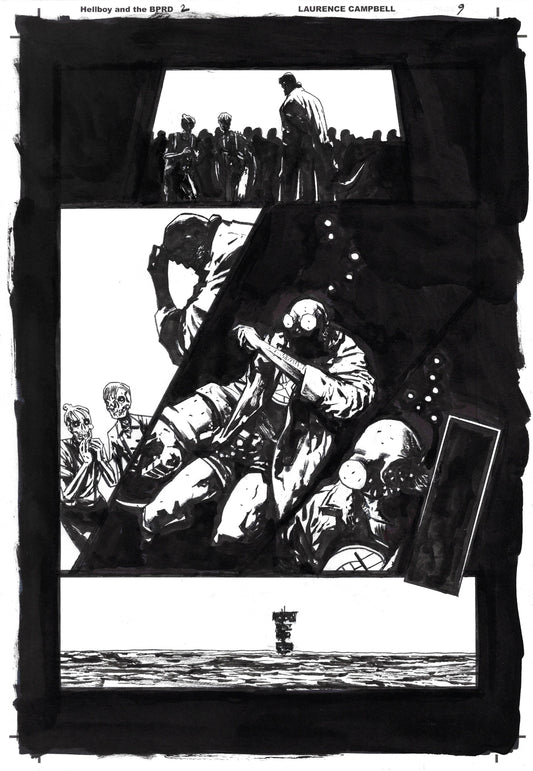 Hellboy & The B.P.R.D.: The Ghost Ships Of Labrador - #2 Page 9