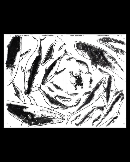 Hellboy & The B.P.R.D.: The Ghost Ships Of Labrador - #2 Page 16-17 DPS