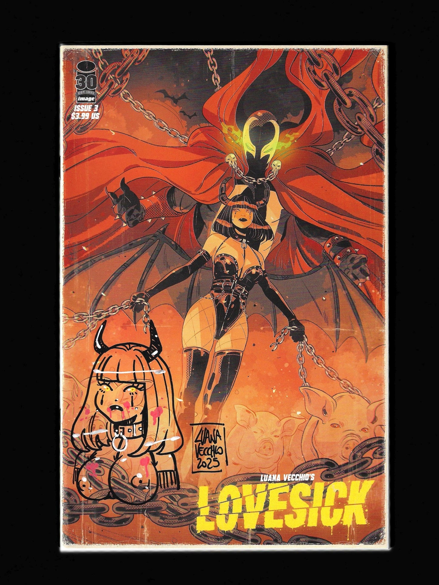 Lovesick - #3 Cover E Spawn Variant - REMARQUED/Signed