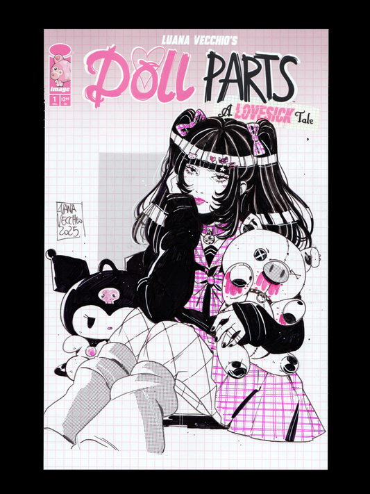 Doll Parts - #1 - Original Art Sketch Cover 1