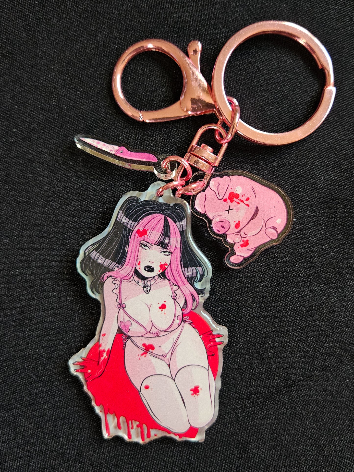 Doll Parts/Lovesick - Maddie Charm / Key Chain