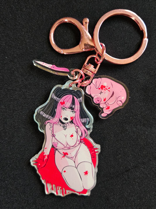 Doll Parts/Lovesick - Maddie Charm / Key Chain