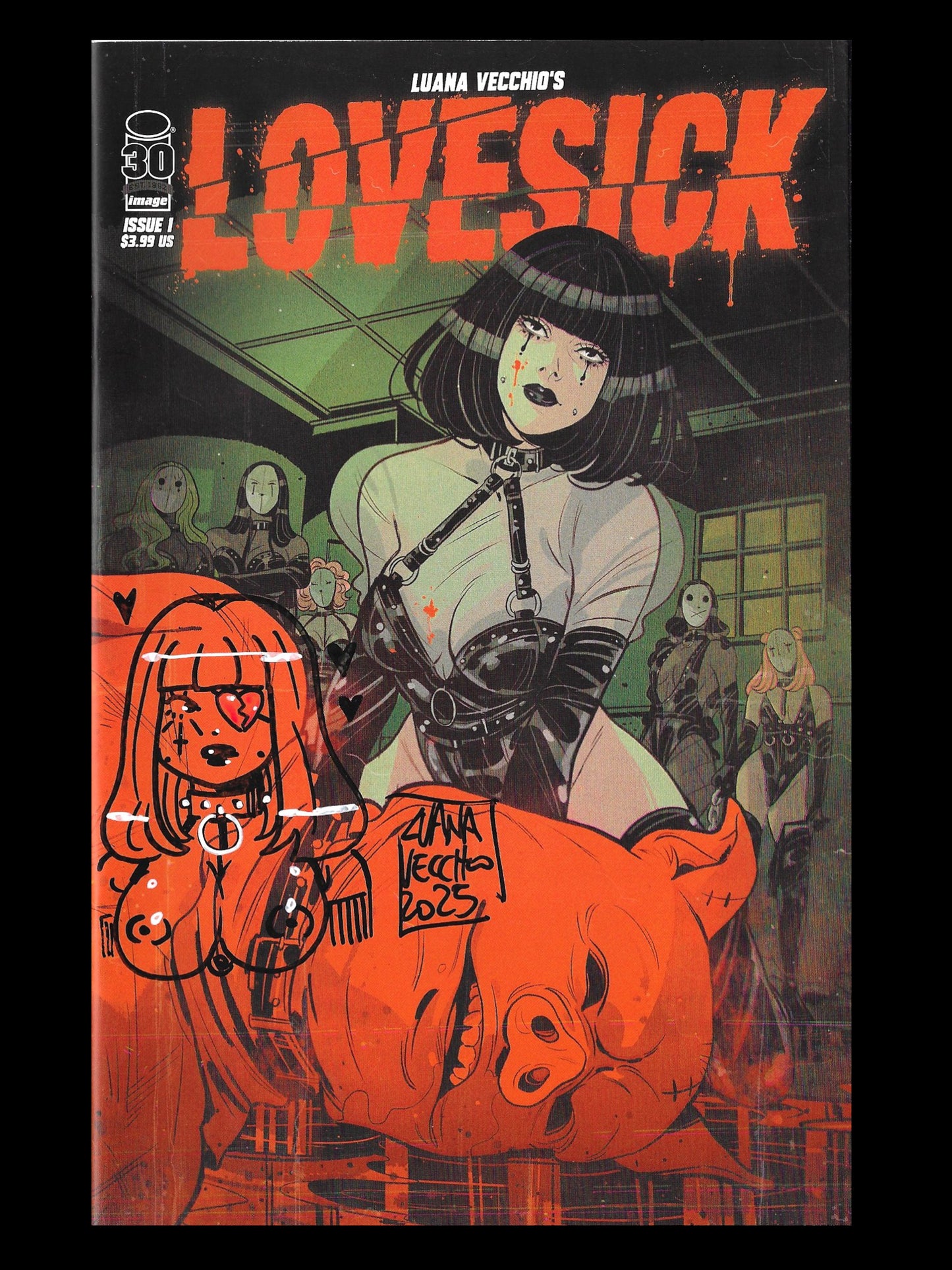 Lovesick - #1 Cover A - REMARQUED/Signed