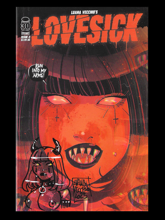 Lovesick - #2 Cover B - REMARQUED/Signed