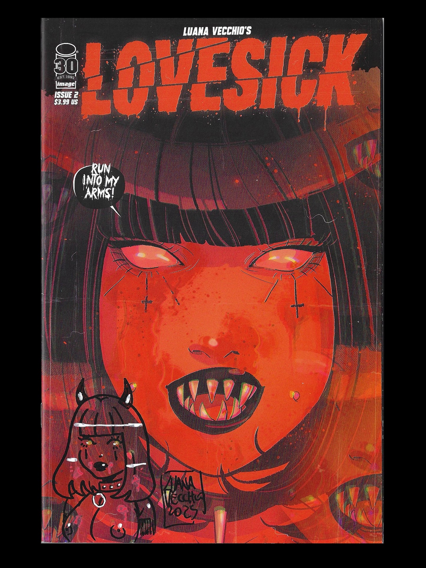 Lovesick - #2 Cover B - REMARQUED/Signed