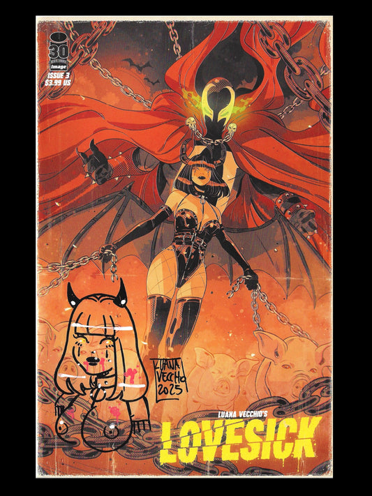 Lovesick - #3 Cover E Spawn Variant - REMARQUED/Signed