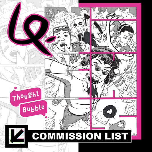 Luigi Formisano Commission (Thought Bubble + Mail Order)
