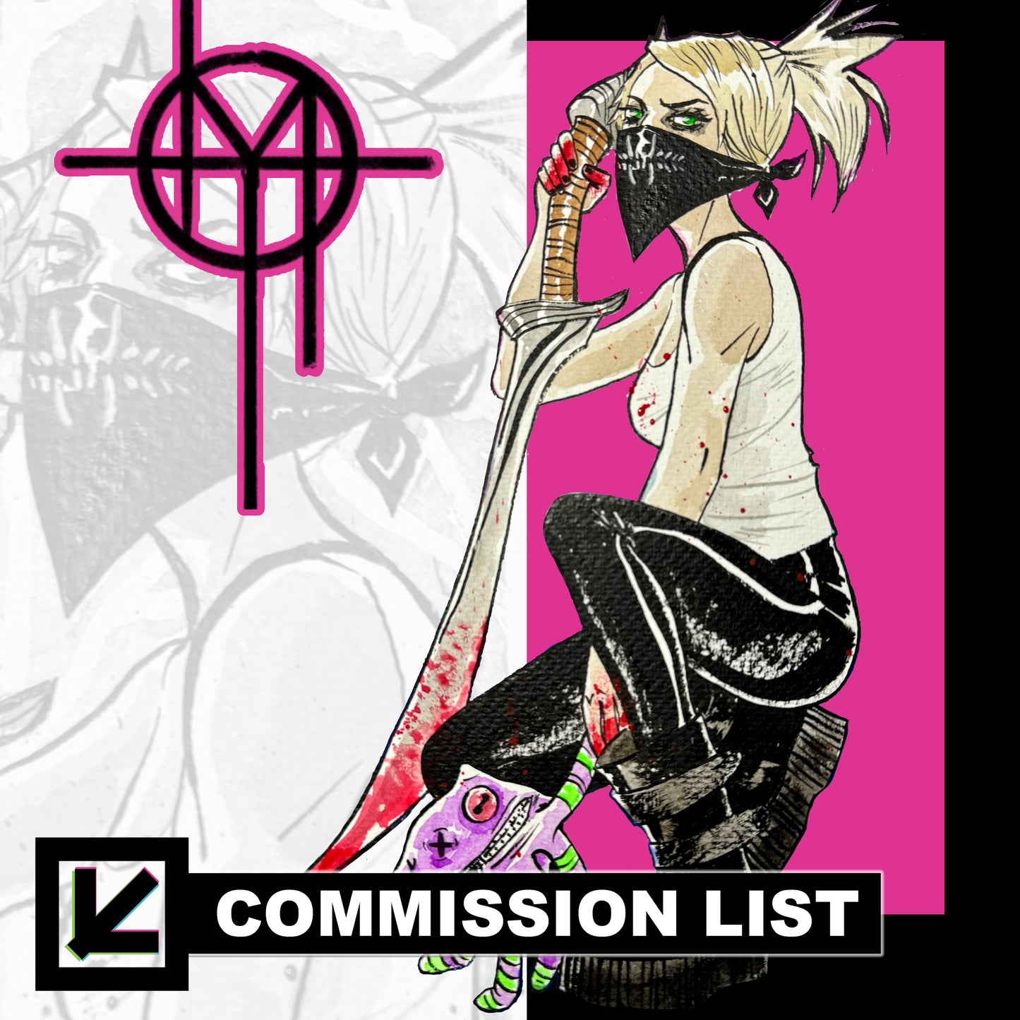 Megan Hutchison Commissions (GalaxyCon New Orleans, Raleigh + Mail Order)