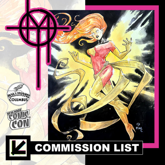 Megan Hutchison Commissions (NYCC, GalaxyCon Columbus + Mail Order)