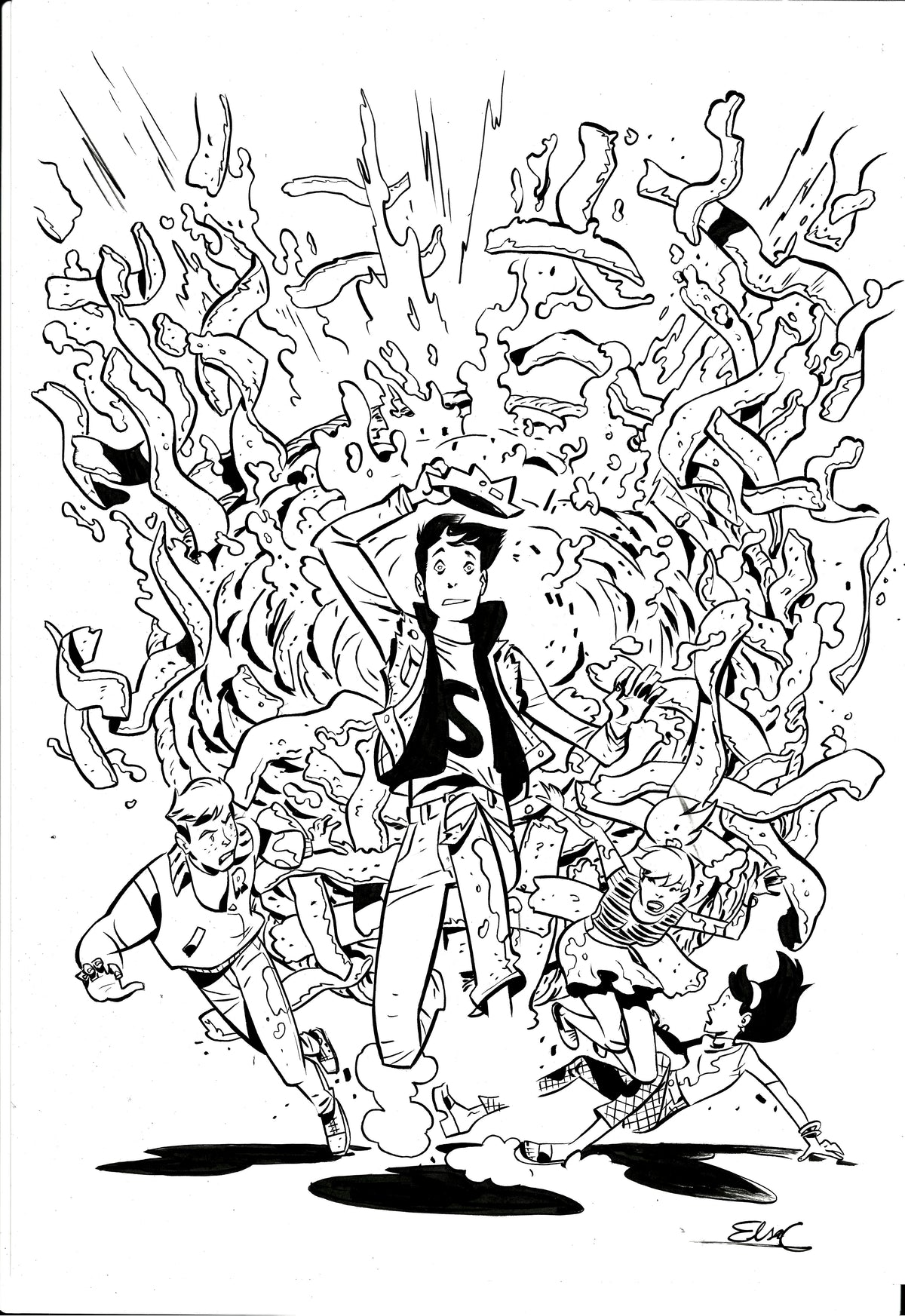 Jughead Piemageddon #1  -Variant Cover
