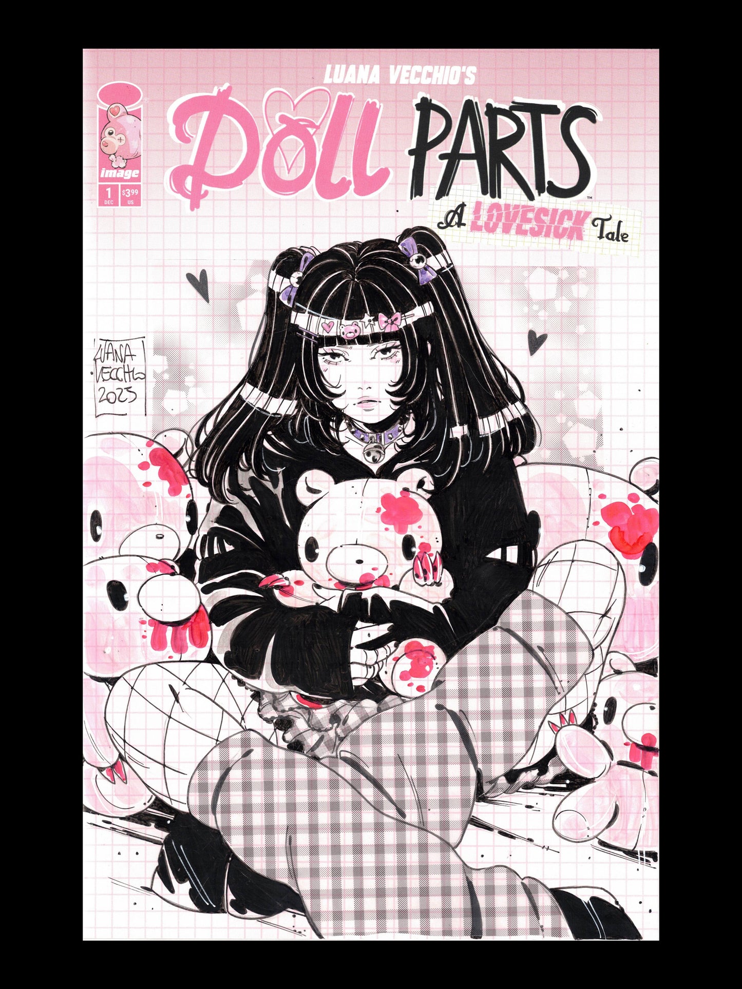 Doll Parts - #1 - Original Art Sketch Cover