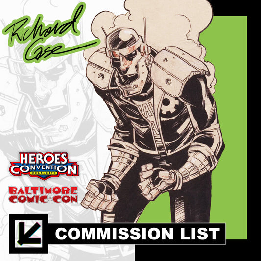 Richard Case Commission (Heroes Con, Baltimore + Mail Order)